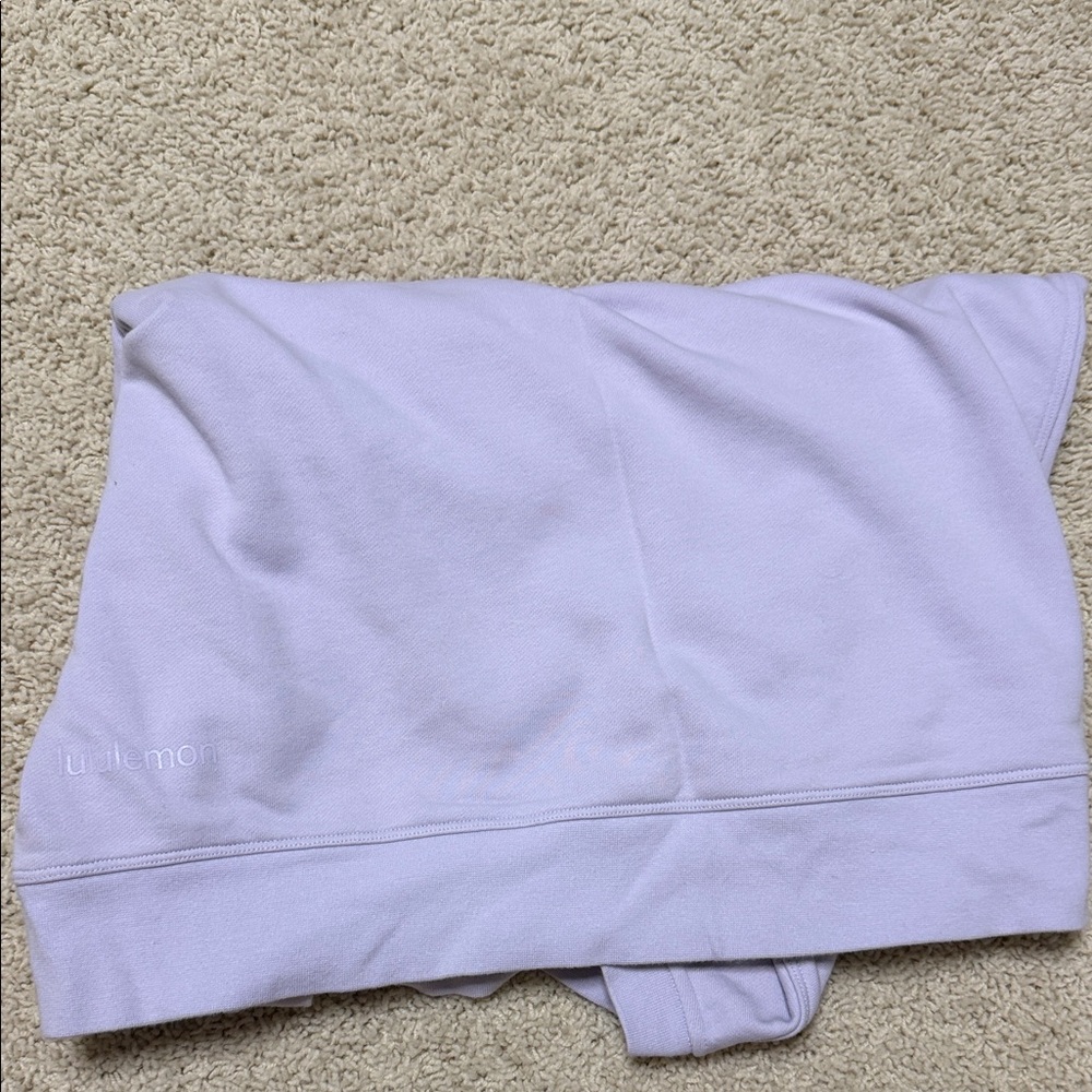 lululemon lilac crewneck